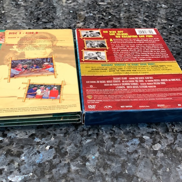 Classic Gillan’s Island DVDs, Complete Season 1 and 2 - Picture 2 of 5